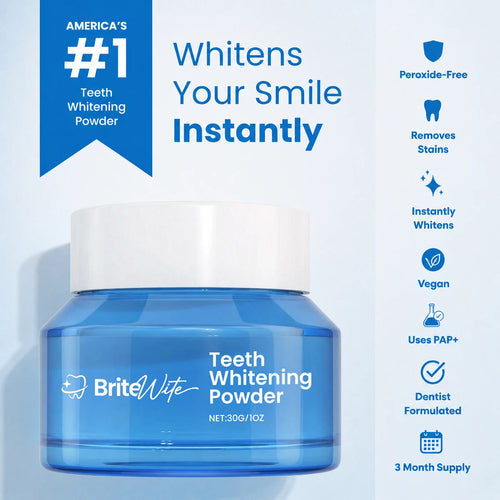 Dentist-Approved Teeth Whitening Powder